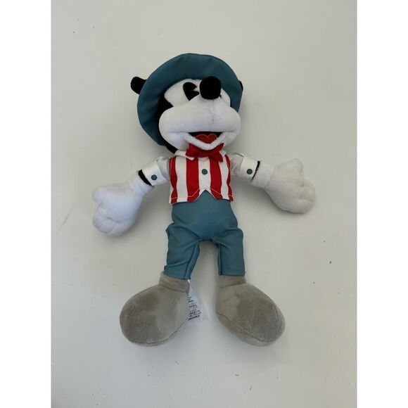 Disney Kid's Stuffed Toy Soft Cuddle Americana Mickey Mouse Plush Toy Multicolor - Picture 1 of 6